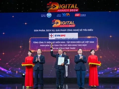 Tổng công ty Điện lực miền Nam đạt Giải thưởng Chuyển đổi số Việt Nam năm 2024