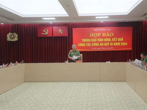 Bộ Công an: Tập trung 6 nhiệm vụ lớn từ nay đến cuối năm