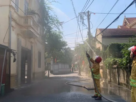 Cần nhân rộng mô hình Hệ thống máy bơm chữa cháy nhân dân ở Hoài Đức