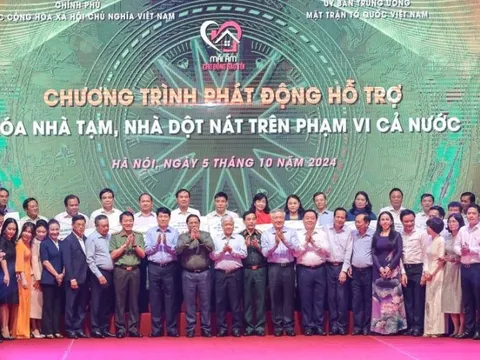 Phát động ủng hộ xóa nhà tạm, nhà dột nát trên cả nước