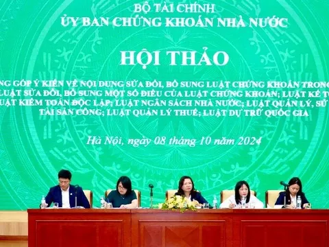 Góp ý kiến về nội dung sửa đổi, bổ sung Luật Chứng khoán