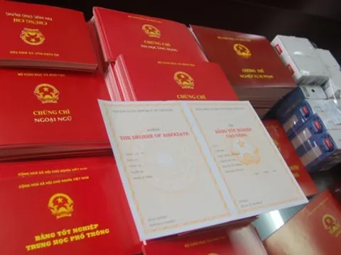 Bộ GD&ĐT quy định về quản lý, cấp, hủy bỏ phôi văn bằng, chứng chỉ