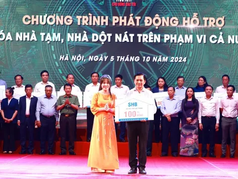 SHB dành gần 150 tỷ đồng đóng góp cho hoạt động an sinh xã hội