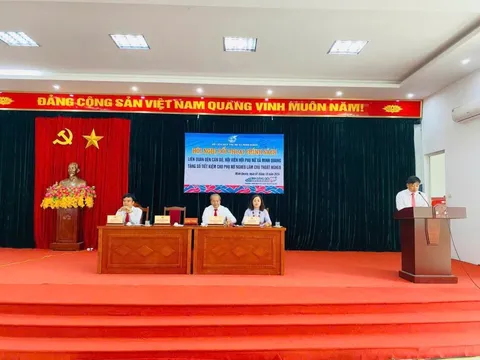 Xã Minh Quang, Ba Vì: Đối thoại giữa người đứng đầu cấp uỷ, chính quyền với hội viên, phụ nữ