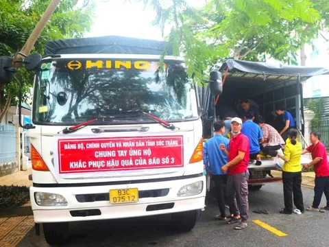 Dừng miễn phí xe chở hàng cứu trợ bão lũ khi qua trạm thu phí từ ngày 13/10