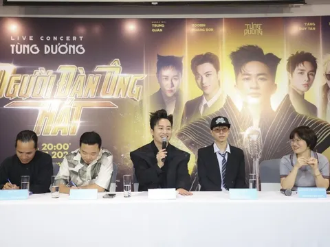 Tùng Dương không ngại chung sân khấu với 4 trai trẻ, đẹp hơn mình