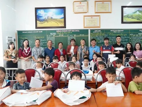 Hiệp hội Yến Sào Việt Nam chung tay "Tiếp bước em đến trường" tại Yên Bái sau siêu bão Yagi