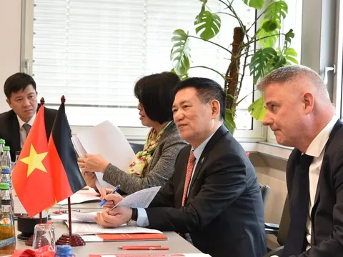 Phó Thủ tướng Hồ Đức Phớc làm việc với MVWM - Hiệp hội Doanh nghiệp lớn nhất Châu Âu - Xương sống của nền kinh tế Đức