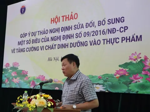 Cần có biện pháp bổ sung vi chất dinh dưỡng vào thực phẩm