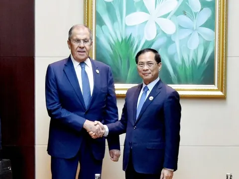 Ngoại trưởng Sergei Lavrov: Nga coi Việt Nam là đối tác ưu tiên trong khu vực