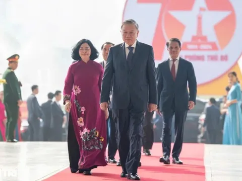 Tổ chức trọng thể lễ kỷ niệm cấp quốc gia 70 năm Ngày Giải phóng Thủ đô