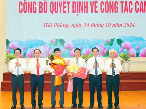 Hải Phòng bổ nhiệm nhiều lãnh đạo chủ chốt ở địa phương