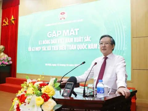 Gặp mặt 63 nông dân Việt Nam xuất sắc và các HTX tiêu biểu