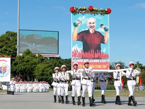 Đại hội khỏe 'Vì an ninh Tổ quốc': Nâng cao thể lực chiến sỹ công an