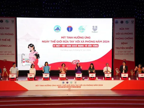 Unilever Việt Nam hưởng ứng Ngày Thế giới rửa tay với xà phòng năm 2024