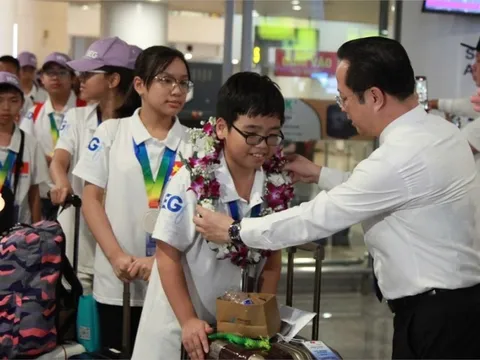 Kỳ thi Olympic quốc tế IMSO năm 2024: 100% học sinh Đoàn Hà Nội đoạt huy chương