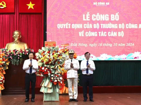 Đắk Nông có tân Giám đốc Công an tỉnh