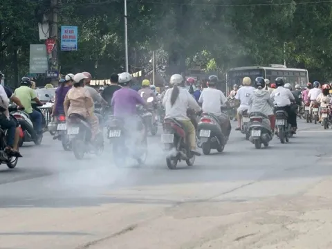 Bộ GTVT thông tin thời điểm xe máy đang lưu hành bắt buộc kiểm định khí thải