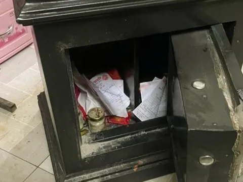 Bắt được đối tượng đục tường, phá két sắt trộm tài sản