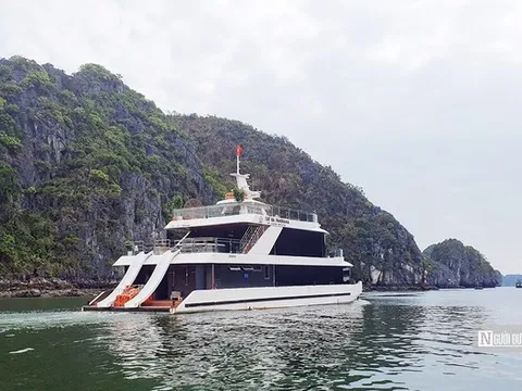 Thử nghiệm tuyến tàu cao tốc kết nối Hạ Long - Cát Bà