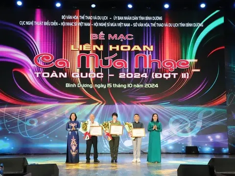 Bế mạc Liên hoan Ca múa nhạc toàn quốc 2024
