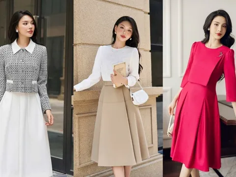 Tôn vinh khí chất phụ nữ thế hệ mới với thời trang công sở hiện đại