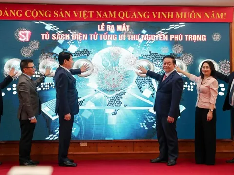 Ra mắt Tủ sách điện tử Tổng Bí thư Nguyễn Phú Trọng