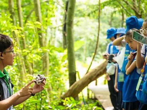 Hơn 360 học sinh tham gia trải nghiệm, học tập về bảo vệ tài nguyên rừng