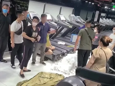 Người đàn ông tử vong tại phòng tập gym ở Hà Nội