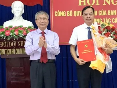 Quảng Nam có Chánh Văn phòng Tỉnh ủy mới