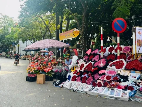 Giá hoa tăng nhưng thị trường hoa vẫn sôi động dịp 20-10