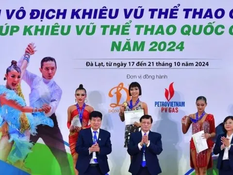 Hà Nội xuất sắc về Nhất tại Giải vô địch quốc gia Khiêu vũ thể thao lần thứ III năm 2024