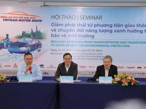 Vietnam Motor Show 2024: Giảm phát thải từ phương tiện giao thông và chuyển đổi năng lượng xanh