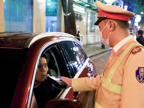 Trừ toàn bộ 12 điểm bằng lái khi vi phạm nồng độ cồn mức 2, 3