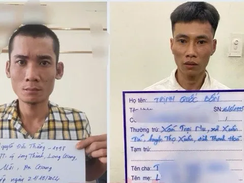 Bắt nhóm thanh niên vào nhà trọ để cướp tài sản