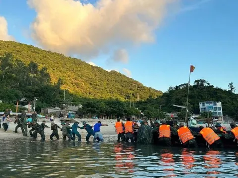 Quân khu 5 chủ động ứng phó bão số 6