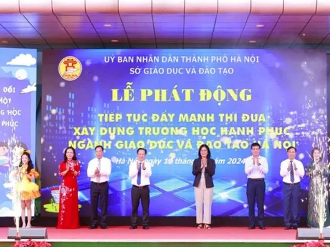 Hà Nội đẩy mạnh thi đua xây dựng Trường học hạnh phúc