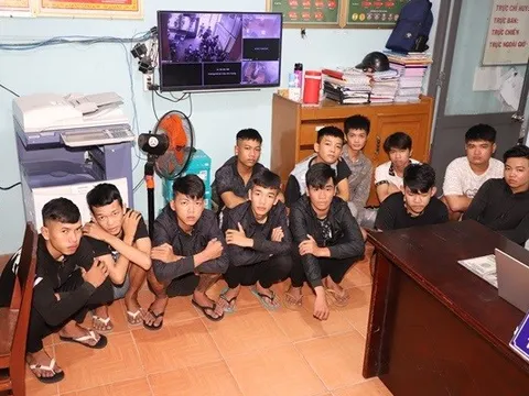 Khởi tố các đối tượng sử dụng hung khí gây rối trật tự công cộng