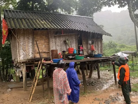 Quảng Trị: Nước lũ gây ngập, chia cắt một số tuyến đường vùng núi