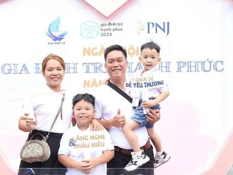 Tôn vinh, lan toả nét đẹp gia đình Việt qua ngày hội “Gia đình trẻ hạnh phúc” năm 2024