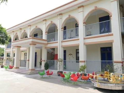 Khánh thành công trình nhà lớp học Trường Mầm non thôn Yến Đô do BSR tài trợ