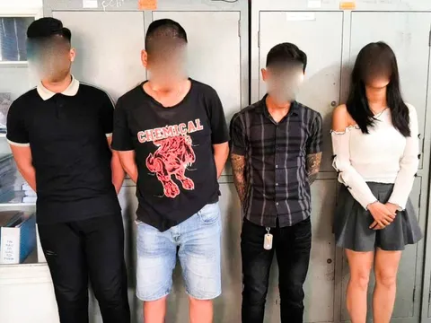 48 giờ truy bắt nhóm đối tượng tạt sơn vào nhà dân