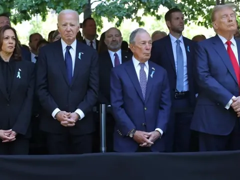 Tỷ phú Bloomberg “rút hầu bao” ủng hộ bà Harris vào phút chót