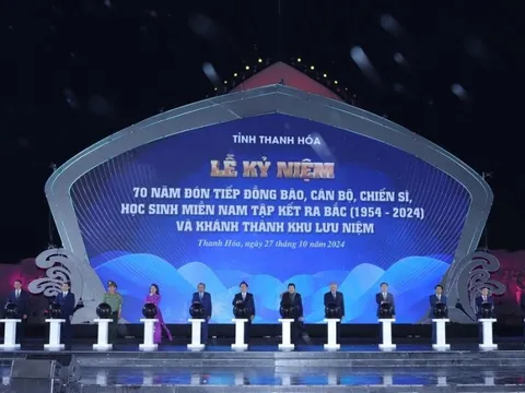 Kỷ niệm 70 năm đồng bào, chiến sĩ miền Nam tập kết ra Bắc 'Quê Thanh: nghĩa Bắc - tình Nam'