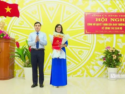 Phó Chủ nhiệm UBKT Tỉnh ủy Bình Thuận giữ chức Bí thư huyện Hàm Thuận Nam