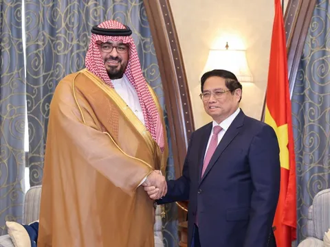 Thủ tướng tiếp Bộ trưởng Bộ Kinh tế và Kế hoạch Saudi Arabia