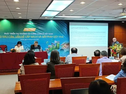 Hoàn thiện khung pháp lý, tạo niềm tin phát triển thị trường tài chính xanh