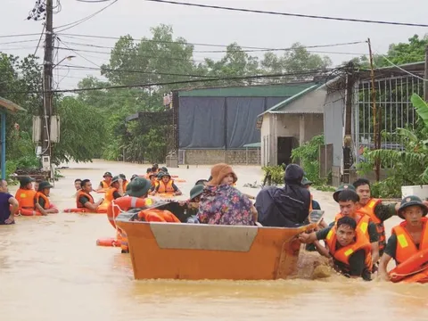 Chủ động ứng phó với mưa lớn, lũ miền Trung trong 10 ngày tới