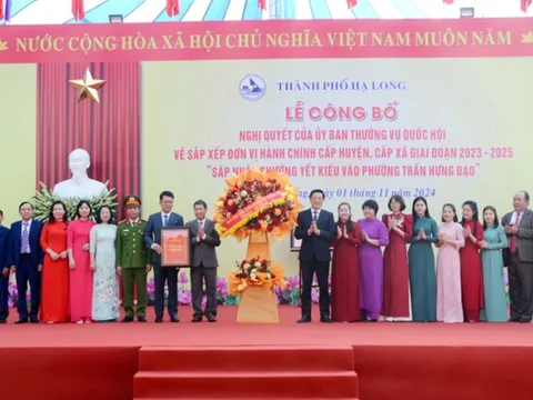 Quảng Ninh sáp nhập hàng loạt đơn vị hành chính cấp xã