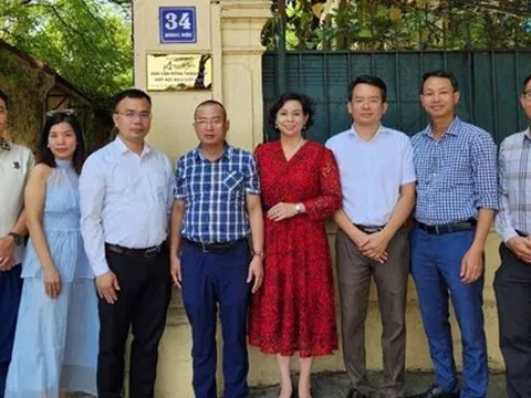 Lễ gắn biển của Ban vận động thành lập Hiệp hội M&A tại trụ sở mới